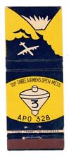 Matchbook: Air Forces - Top Three Airmen's Open Mess APO 328 (Yakota AFB Japan) picture