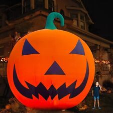 Giant 20Ft Lighted Premium Halloween Inflatable Pumpkin Decorations with Blower picture