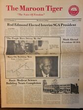 Supre Rare Morehouse College Newspaper The Maroon Tiger Signed By President... picture