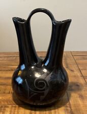 Cedar Mesa Native American Art Pottery Wedding Vase Pot NEW Signed Lyn. Beauty picture