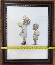 1940’s Americana  Framed Print. 11”X 14” Vintage picture