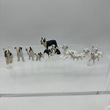 Vintage Bone China Dog Families -lot Of 12 picture
