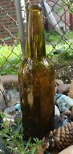 The Belmont Brewing Co. Yellow (Most Rare Out Of 5 Colors) Beer Bottle. 1890's picture