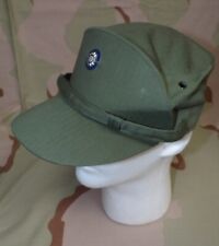 Original 1977 Dated ROC Taiwan Republic of China Army Issue OD Ballcap w/cockade picture