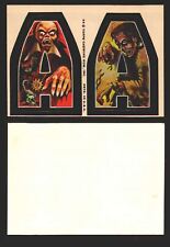 1973-74 Monster Initials Vintage Sticker Trading Cards You Pick Singles #1-#132 picture