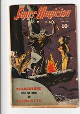 Super Magician v3 #2 Golden Age comic 1944 Pre-Code Bondage cover 1st Print picture