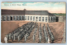 Philippines Postcard Retreat at Bilibid Prison Manila c1910 Antique Unposted picture