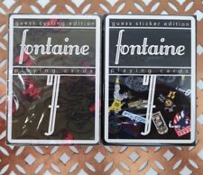 Fontaine Guess Stickers & Cycling 2 Deck Set New LTD Cardistry Playing Cards picture