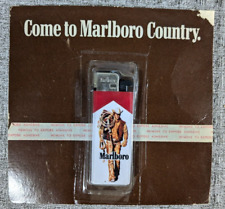 Vintage Marlboro Man Cigarette Lighter Phillip Morris 1983 Promotional Advertise picture