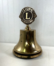 Vintage Nafco Lions International Club Bell | 9