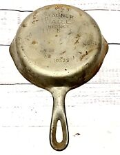 Vintage Wagner Ware -O- #3 1053 S Cast Iron Skillet Fry Pan 6.5” picture