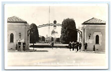 Postcard Entrance US Naval Training Station, San Diego, CA RPPC H12 picture