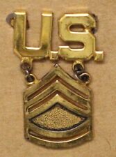 U.S. & Technical Sergeant Rank Sweetheart pin set (3160) picture