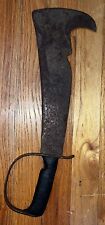WWII Victor Tool LC-14-B Woodsman Pal Brush Axe Leather Handle Military Antique picture