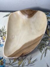 Wooden Heart Shaped Dish Bowl Acadia Wood Bowl Enrich 1453 Valentine Gift picture