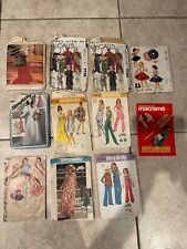 Vintage Lot Sewing Patterns McCall's, Simplicity, Avon Christmas Macrame picture