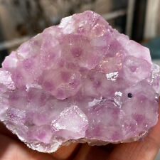 200g Rare Pink Rose Fluorite Cube Particle Gemstone Quartz Crystal Specimen Heal picture