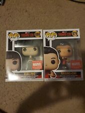 (SOLD TOGTHER) Shang-Chi and Xialing Funko duo picture
