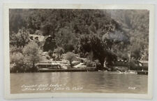 Postcard CA Laurel Dell Lodge Blue Lakes Lake Co Ukiah California RPPC Unused picture