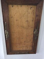 Antique Hotel Keys Board Oak Mount  ornate Hunting  , Fishing Lodge picture