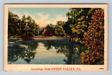 Sweet Valley PA-Pennsylvania, Greetings from Sweet Valley Vintage c1943 Postcard picture