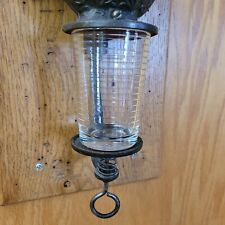 Coffee Grinder Catch Cup Replacement Glass Fits Crystal Arcade Coffee Grinders  picture