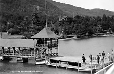 1904 Silver Bay Landing, Lake George, NY Vintage Photograph 11