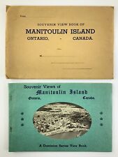 Souvenir View Book of Manitoulin Island Ontario Canada Vintage Photos DD855 picture