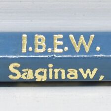 Vintage 1980s IBEW Local Union 557 Saginaw Michigan Advertising Pencil picture