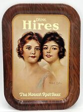 Vintage Hires Honest Root Beer Rectangle Metal Serving Tray Haskell Coffin 4051 picture