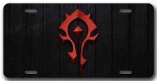 L@@K Warcraft Horde License Plate - For the Horde picture
