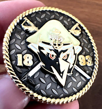 RARE US Navy Chief Limited Challenge Coin Amazing Two-Tone Design picture