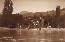 Hotel Mirabeau, Clarens-Montreux, Switzerland, Early Real Photo Postcard, Unused picture