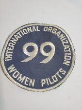 WASP Pilot International Organization Women Pilots 99's Ninety-Nines Patch picture