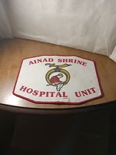 Masonic Ainad Shrine Hospital Unit Patch Vintage 8