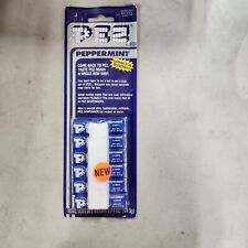 PEZ Mint on Card MOC Retired REGULAR REMAKE PEPPERMINT White 1995 P2#2 picture