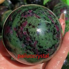 55mm+ Natural Zoisite Ball Quartz Crystal Sphere Reiki Healing Gem 1pc picture