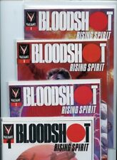 Bloodshot Rising Spirit #1, #2, #3, and #4 Valiant Comics Lot of 4 Books / picture