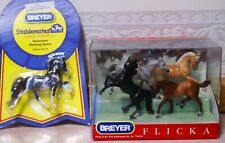 2006 Breyer FLICKA Horse Set , 4 horses plus Stablemate Tennesee Walking Horse picture