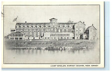 1928 Camp Whelen Harvey Cedar New Jersey NJ Hyde Park NY Posted Postcard picture