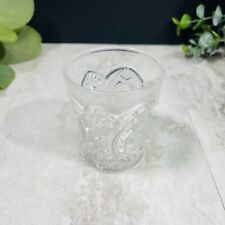 Vintage Clear Glass Patterned Toothpick Holder picture