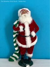 Byers Choice Caroler Santa w/ Scarf 1996 - As Is - Fair to Good Condition picture