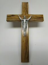 Risen Christ on Olive Wood Wall Cross - Large 10