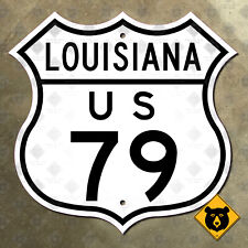 Louisiana US Route 79 highway marker road sign Shreveport Bossier City 16x16 picture