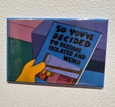 THE SIMPSONS So You've Decided to Become... Photo MAGNET 2x3 Refrigerator Locker picture