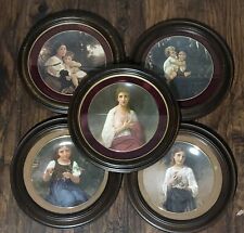The Beauty of Bouguereau' Collector Plates Royal Cornwall Set of 5 Plates picture