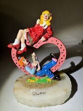 Ron Lee “Serenade” Clown Figurine #427/950 Limited EditionHard To Find,Signed picture