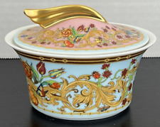 Versace by Rosenthal Le Jardin Butterfly Garden Covered Sugar Bowl with Lid New picture