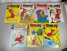 Huge Lot of 7 Harvey Comics Wendy The Good Little Witch #30-35 & 37 1956-66 VF picture