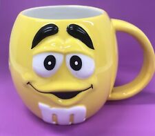M&M Yellow Vintage Coffee Mug Cup Galerie 2003 picture